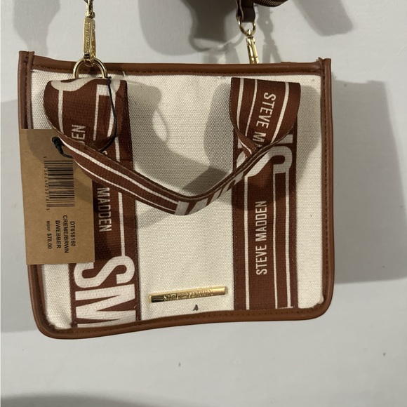 Steve Madden Tan and Cream Mini Bag - Picture 1 of 3